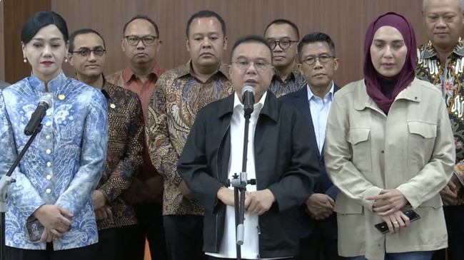 DPR Deputy Speaker Dasco Meets OJK and IDX Chiefs to Discuss Stock Exchange Governance Reform