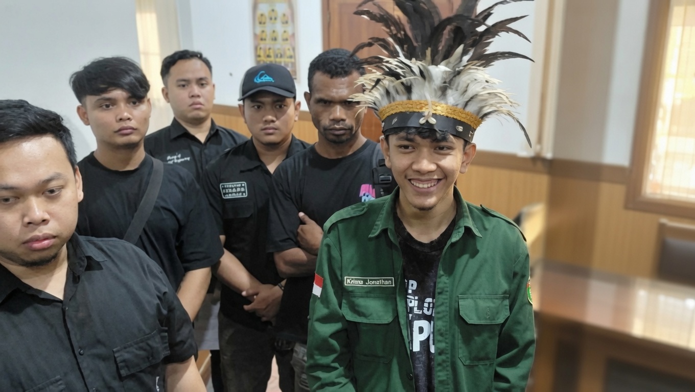 Batam Students Stage Protest at DPRD, Submit '45 Demands' to Local Government