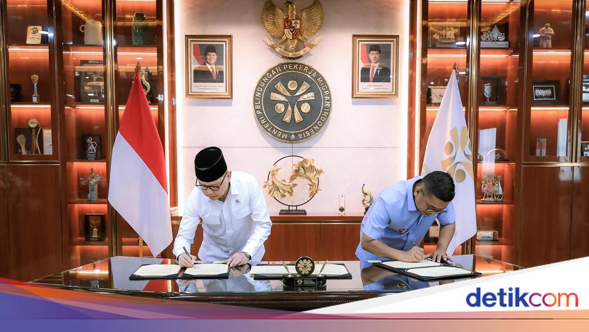 Banten Governor Signs MoU with Minister to Strengthen Migrant Worker Protection