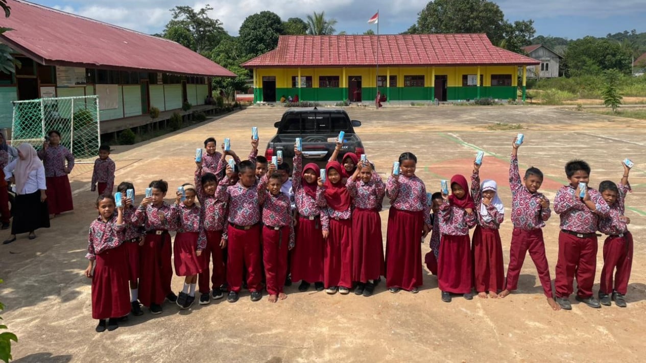 Anugerah Agung Prima Boosts 'Sehati' Nutrition Programme for Children in Berau Regency