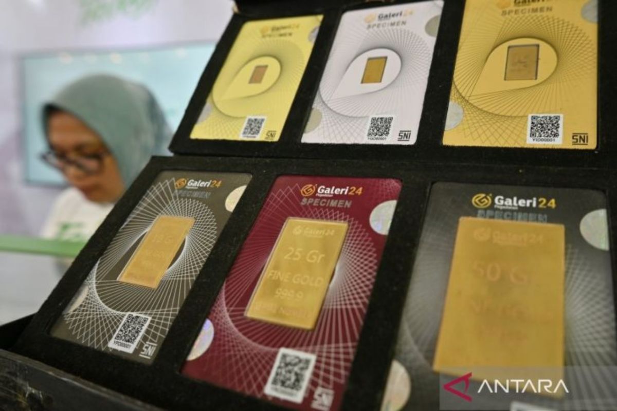 Gold Prices for Three Brands at Pegadaian Remain Unchanged on Friday