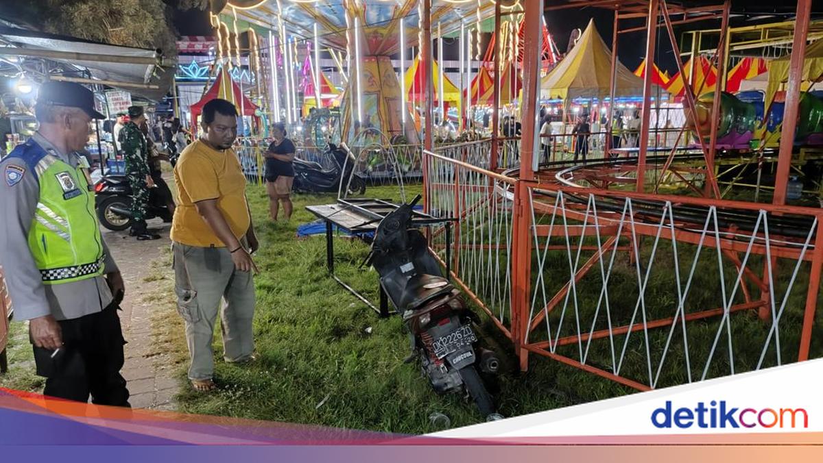 Disaster at Jembrana Funfair: Three Visitors Fall from Roller Coaster