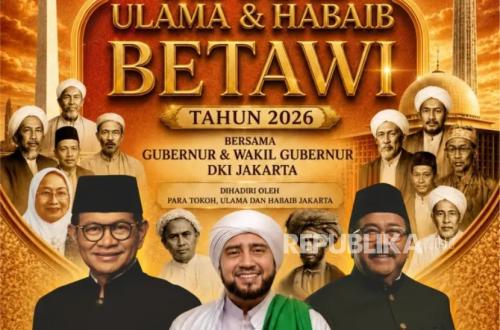 Betawi Ulama and Habaib Commemoration to be Held This Afternoon at Monas, Led by Habib Syekh