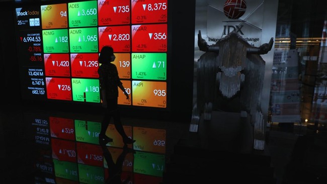 Foreign Net Sell Reaches Rp 1.4 Trillion in Session 1, TPIA and DEWA Offloaded