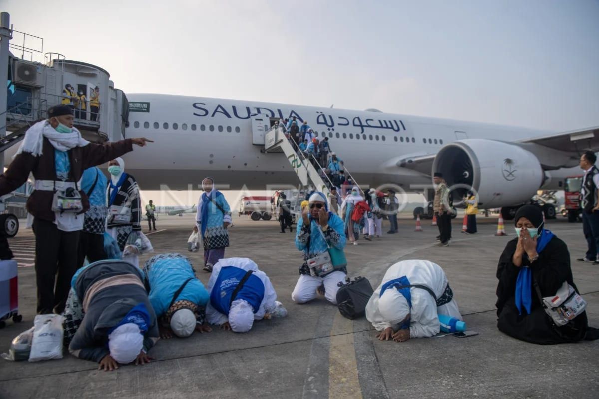 PPIH: 1,567 Acehnese pilgrims have arrived safely back in Indonesia