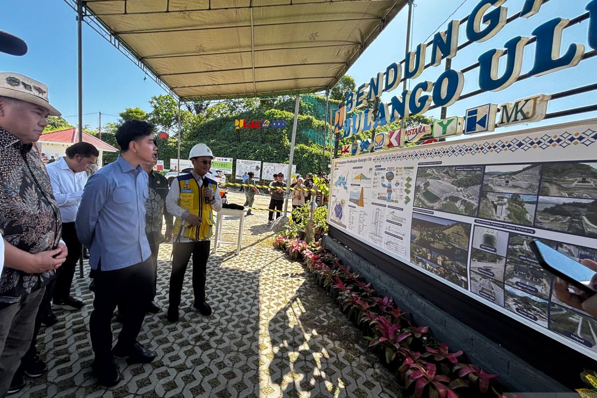 Vice President Gibran Inspects Bulango Ulu Dam Progress in Gorontalo