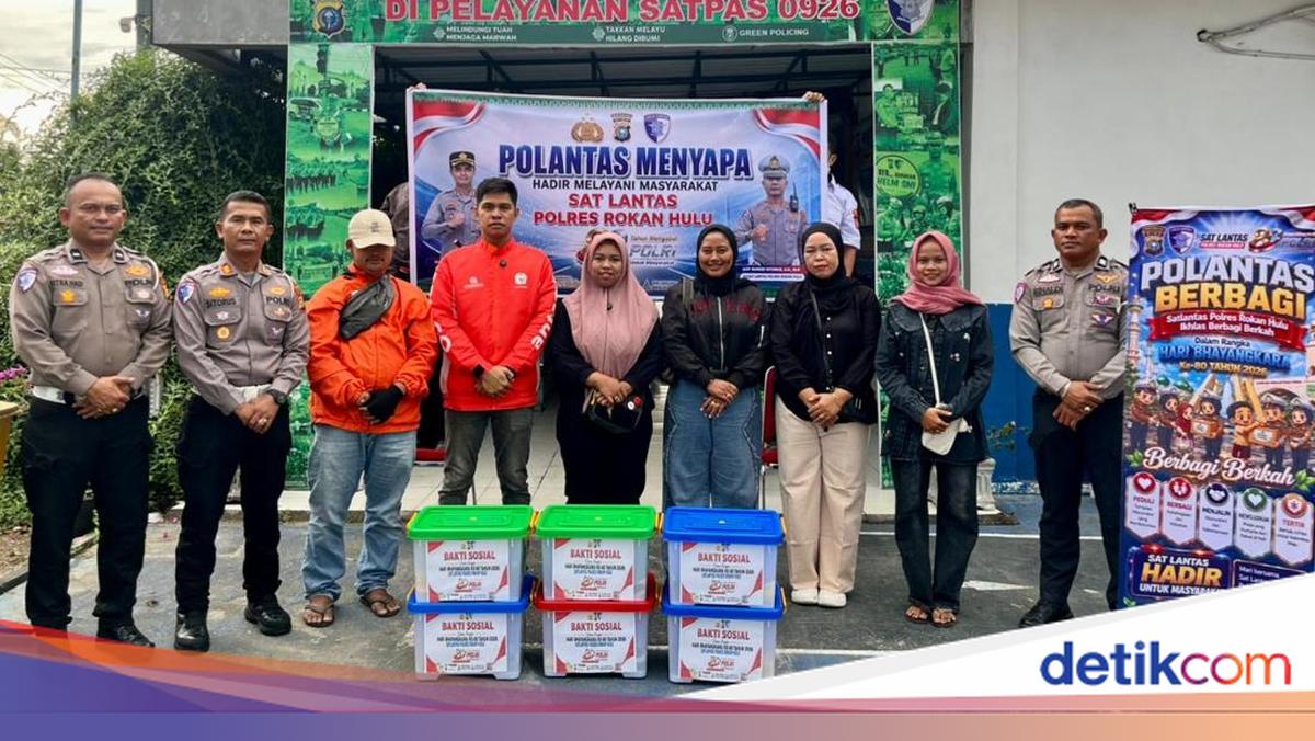 Riau Police Commemorate 80th Bhayangkara Day with 'Police for the People' Programme