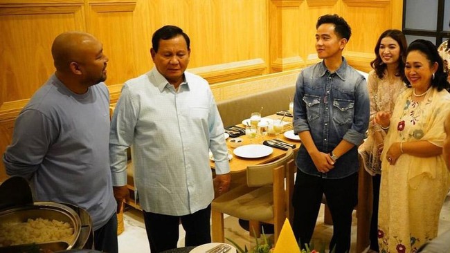 Prabowo's Son Didit Meets Jokowi in Solo, Palace Says It Was Just a Courtesy Call
