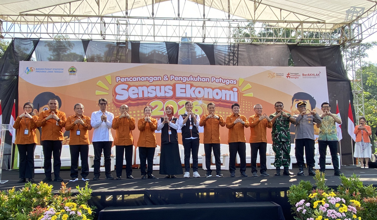 BPS Launches 2026 Economic Census in Central Java, Highlighting Millions of Hopes Behind the Data