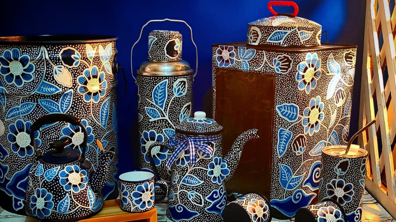 Painting Hobby Turns Profitable: IDEacraft Transforms Home Decor Products into Business Opportunity Thanks to BRI Empowerment