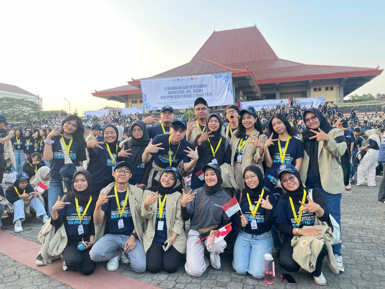 8,177 UGM Students Deployed to 32 Provinces for Community Service Programme