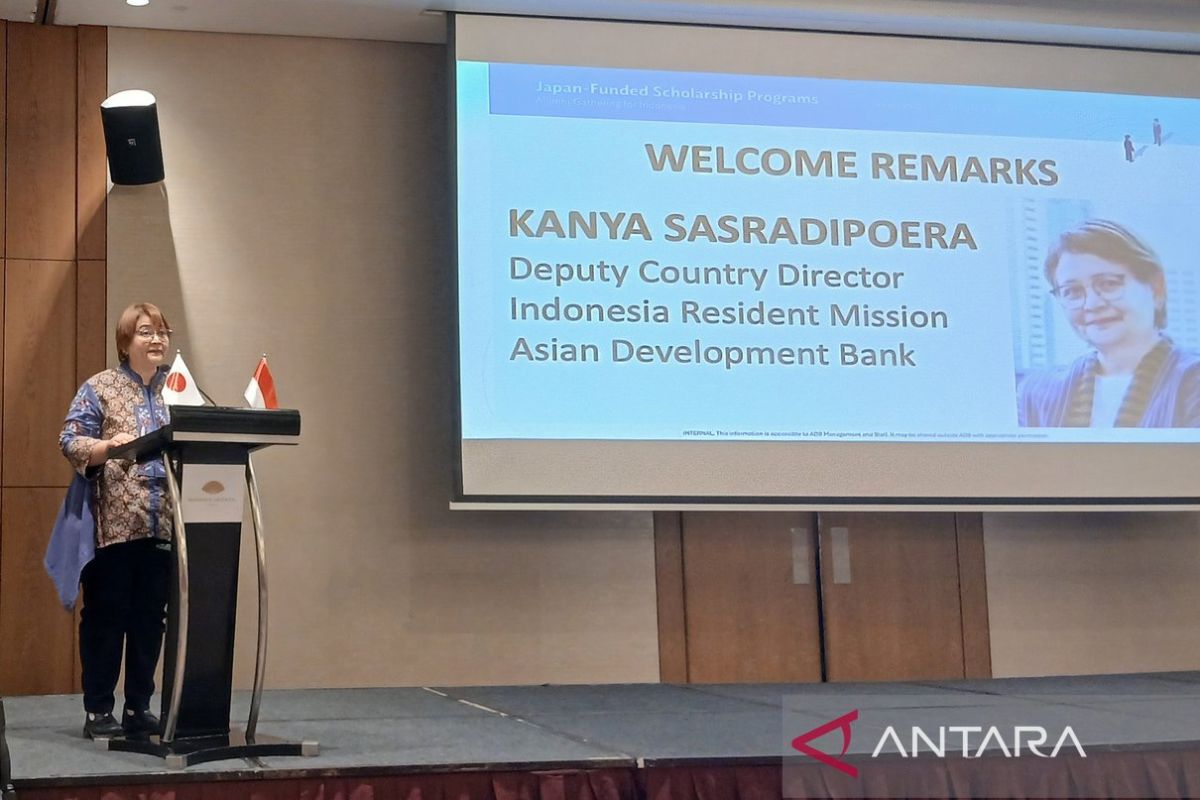 ADB says human resource development is focus of partnership with Indonesia