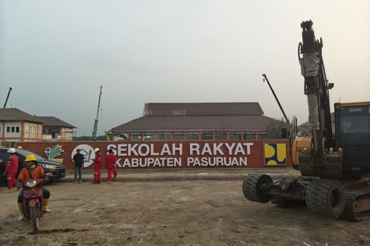 Permanent Sekolah Rakyat in Pasuruan Ready to Operate in July