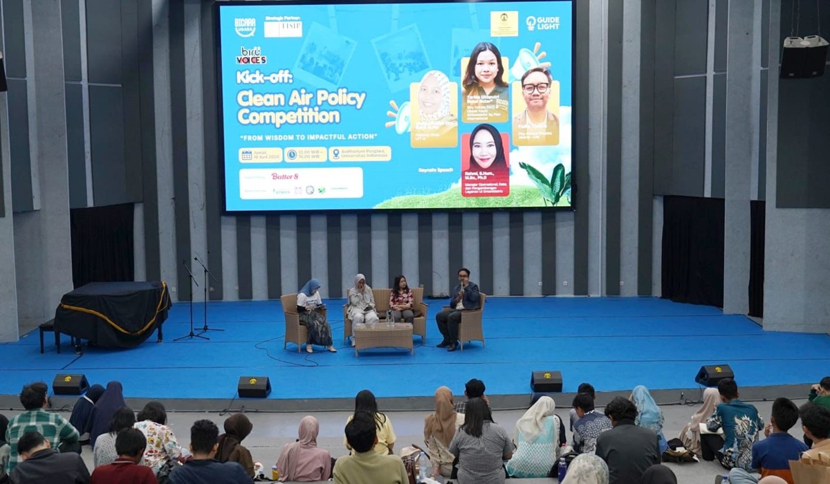 Bicara Udara Launches Clean Air Policy Competition at UI: Encouraging Students to Tackle Pollution