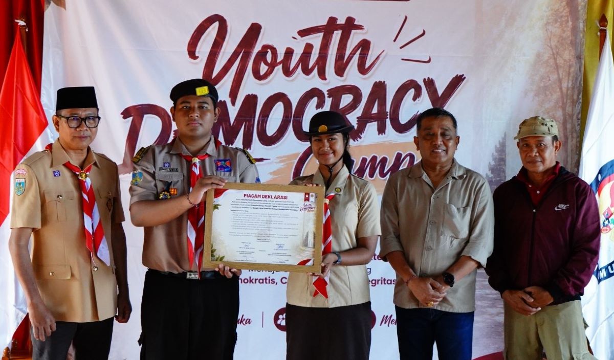 Badung KPU and Scouts Declare Commitment to Smart Voters