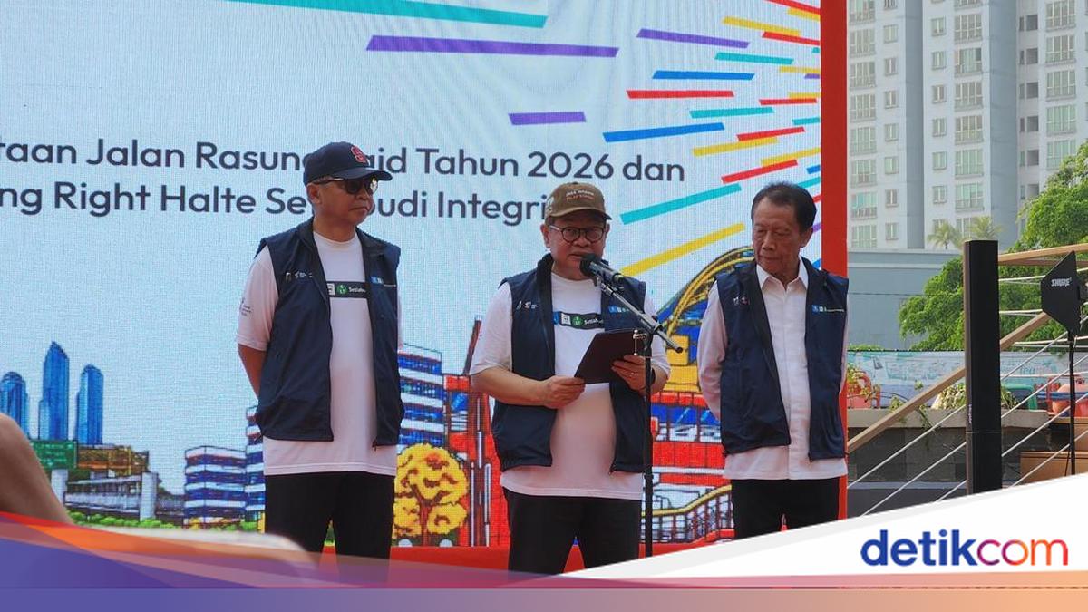Pramono Inaugurates Rasuna Said Road Revamp After Monorail Pillar Removal