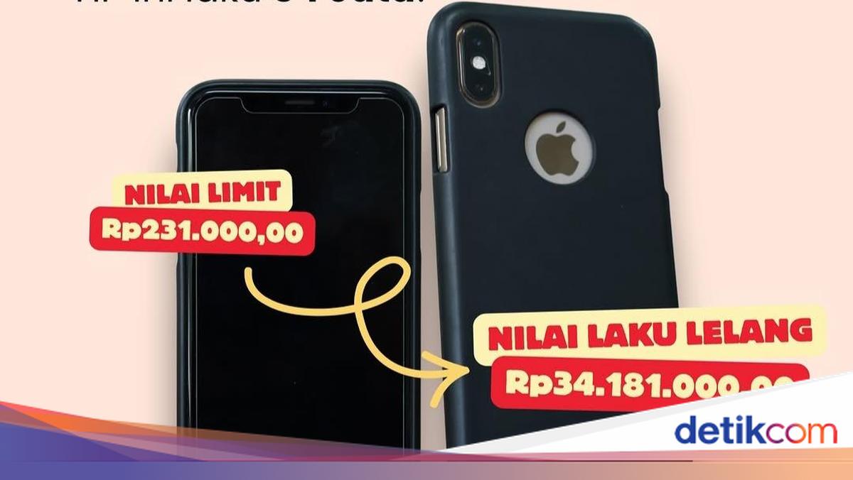 Fantastic! KPK Auctions iPhone XS for Rp 231,000, Sells for Rp 34 Million