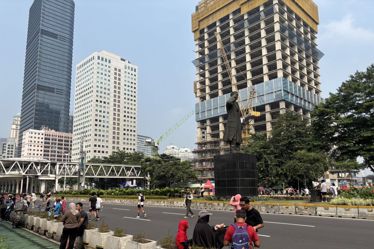 DKI Jakarta will not relocate General Sudirman statue during Dukuh Atas pedestrian deck construction