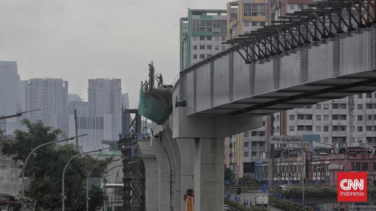 Pramono Says Velodrome-Manggarai LRT to Be Inaugurated in August