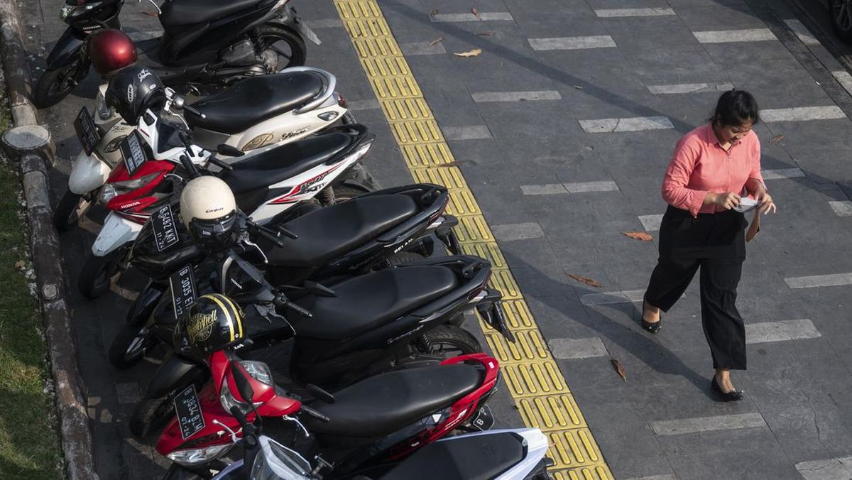 Jakarta Administration to Provide Dedicated Parking for Online Motorcycle Taxis in Commercial Areas
