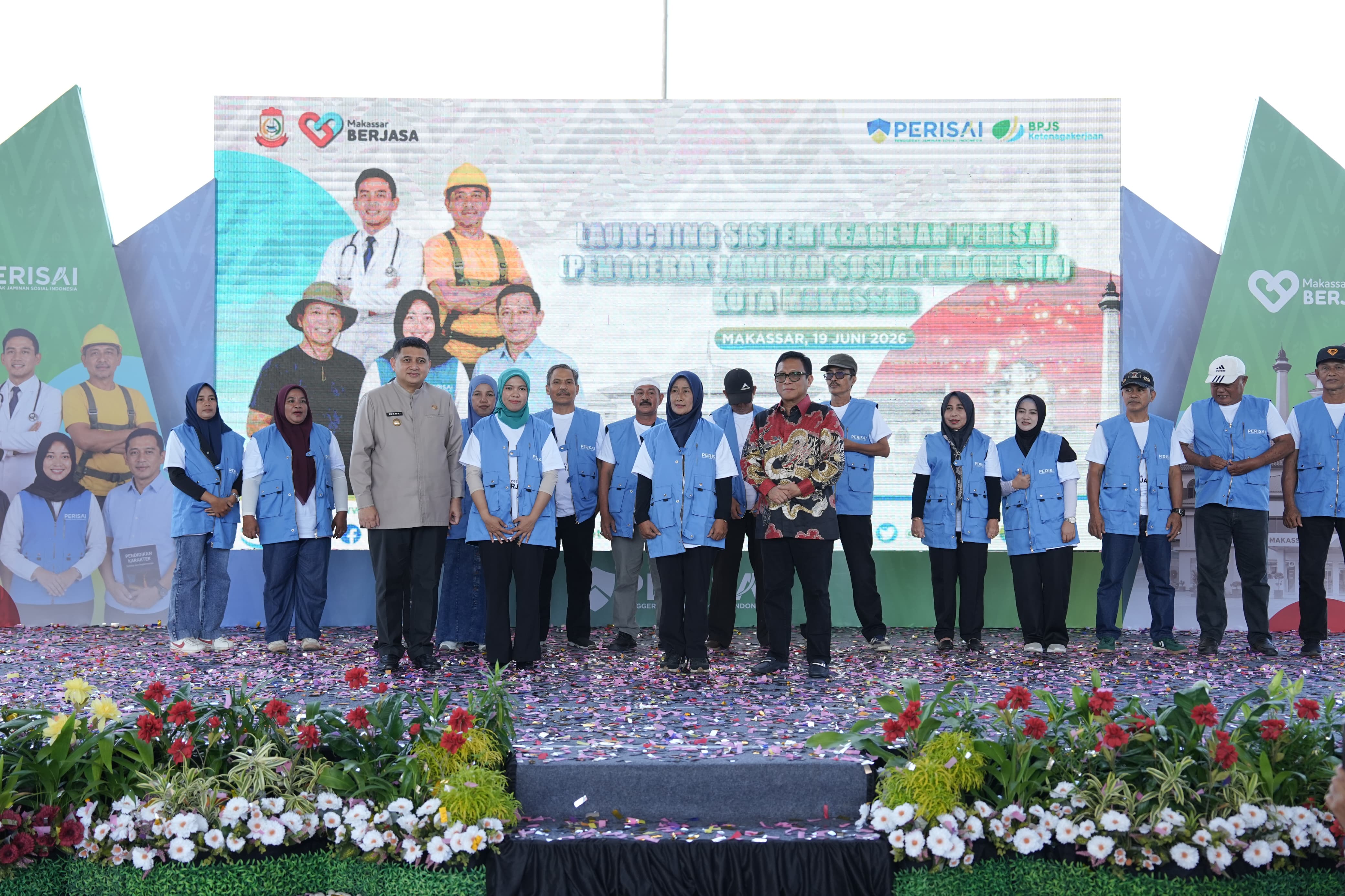 81,000 Vulnerable Workers in Makassar Now Have a Safety Net