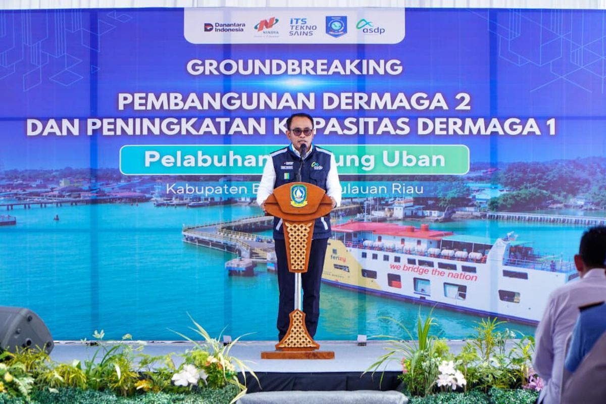 ASDP Strengthens Riau Islands Maritime Gateway via Tanjung Uban Port Development