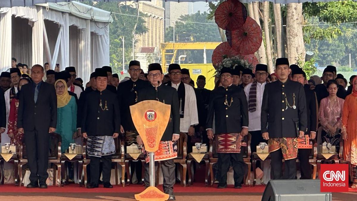 Pramono Anung Leads Jakarta's 499th Anniversary Ceremony