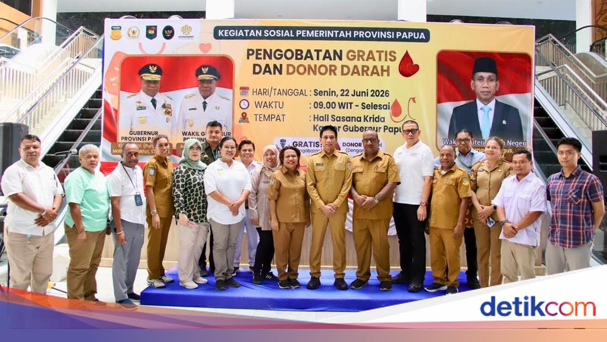 Deputy Minister Appreciates Papua Province's Free Medical Treatment and Blood Donation Drive