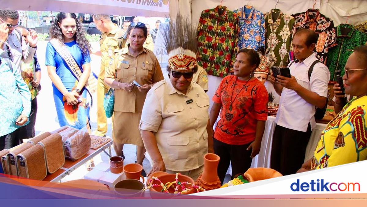 Deputy Home Minister Ribka Opens Affordable Market and SME Exhibition in Papua