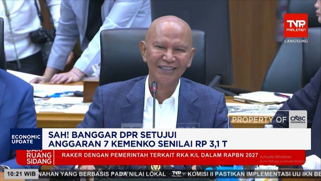 Video: Approved! House Budget Committee Agrees Rp 3.1 T Budget for 7 Coordinating Ministries