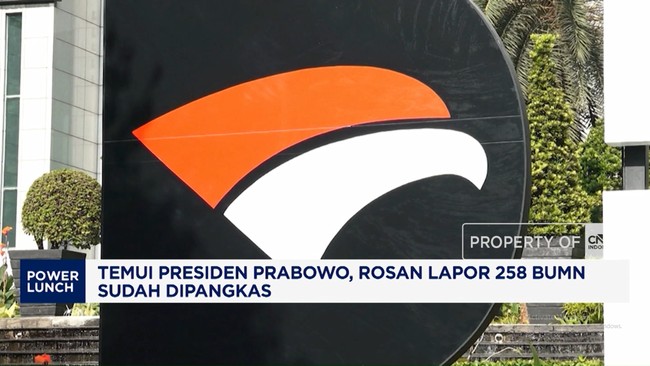 President Prabowo Meets Rosan Roeslani as 258 State-Owned Enterprises Are Streamlined