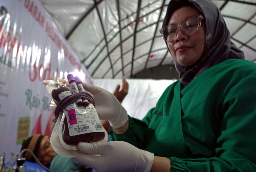 Indonesian Red Cross Educates Public on Importance of Blood Donation