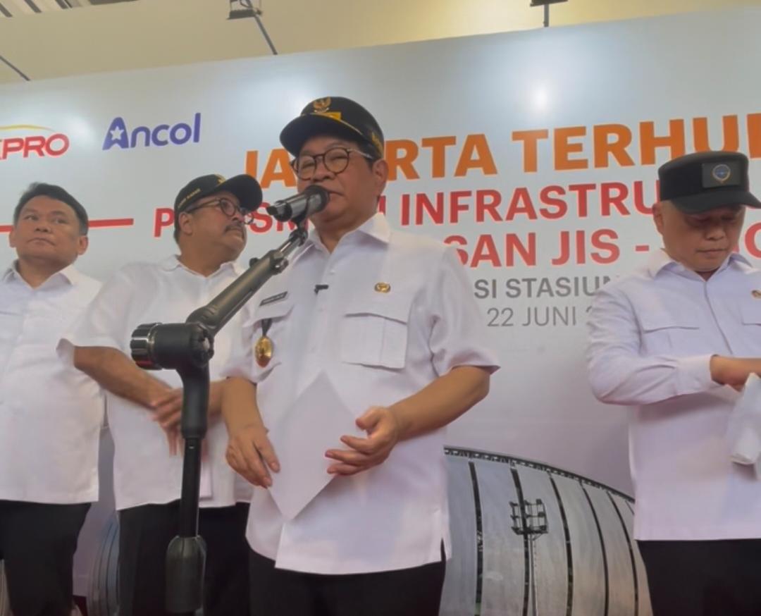 Gift for Jakarta's 499th Anniversary: Pramono Inaugurates Ancol-JIS Bridge and JIS Station