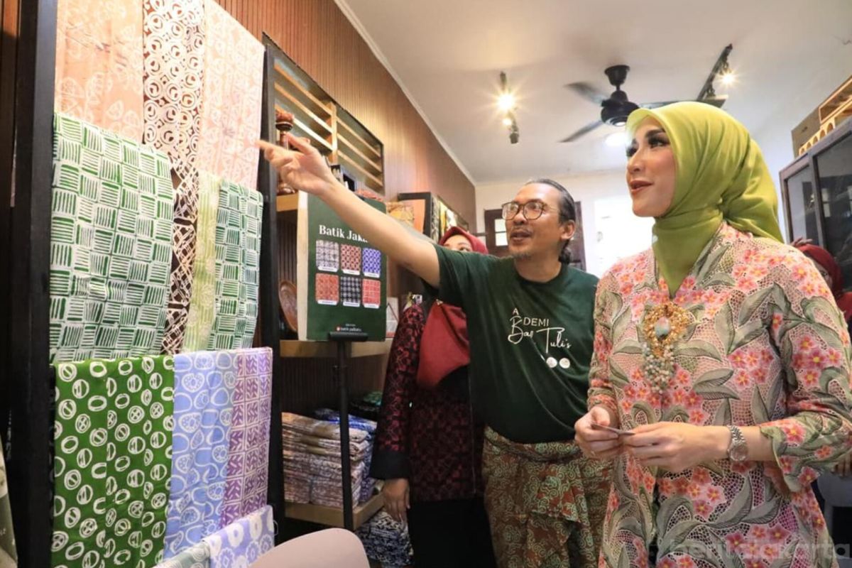 South Jakarta PKK Hopes Betawi Batik Artisans Can Strengthen Cultural Identity