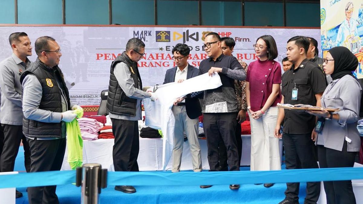 DJKI Destroys Evidence of Counterfeit Lacoste Brand Violations Worth Nearly IDR 1 Billion
