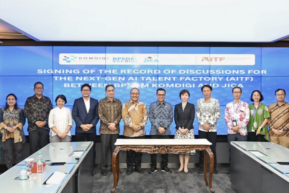Kemkomdigi and JICA Forge Partnership to Develop AI Talent