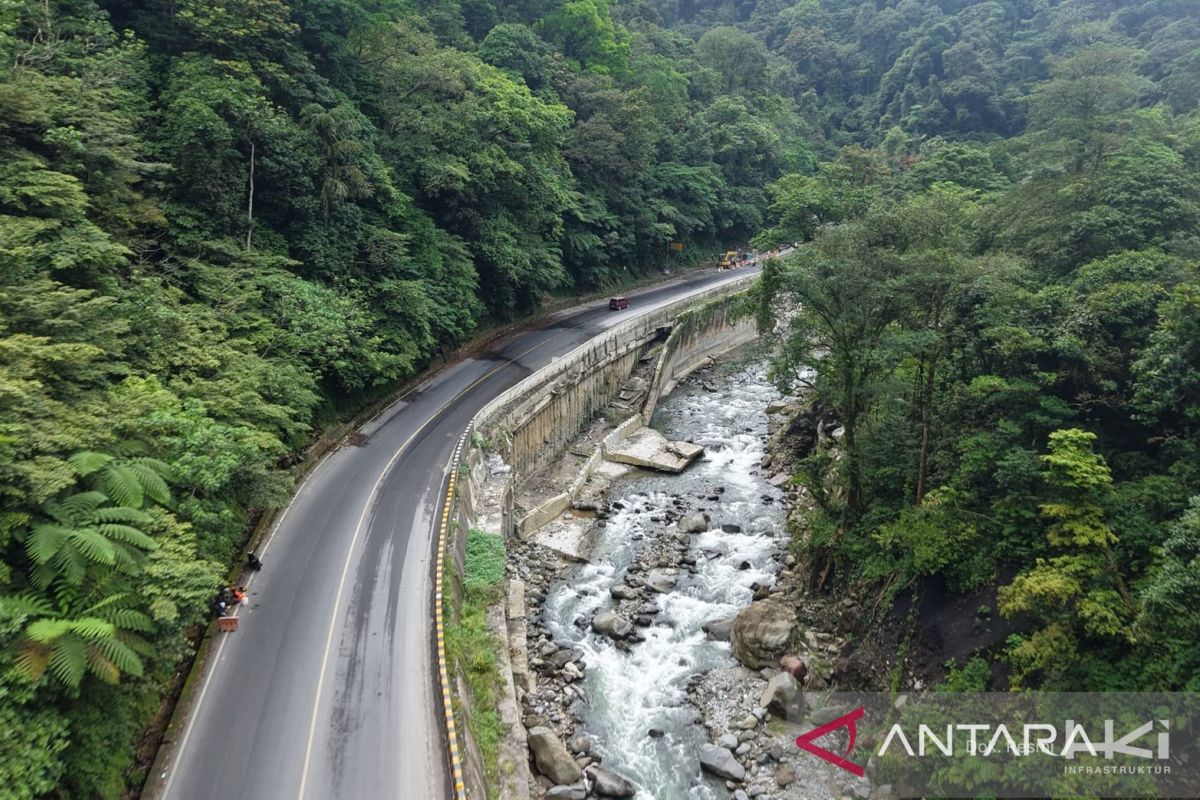 Lembah Anai Road Reconstruction 73 Percent Complete After Disaster