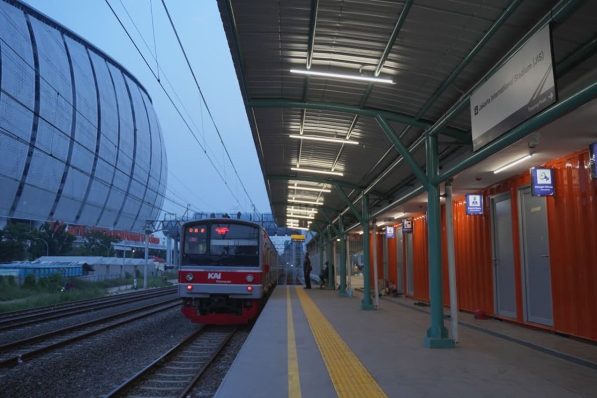 JIS Station Begins Serving Tanjung Priok Commuter Line, Access to Stadium Area Becomes More Practical