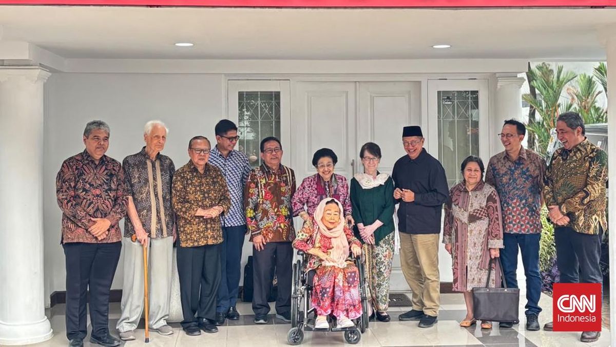 National Conscience Movement Figures Meet Megawati to Discuss National Issues