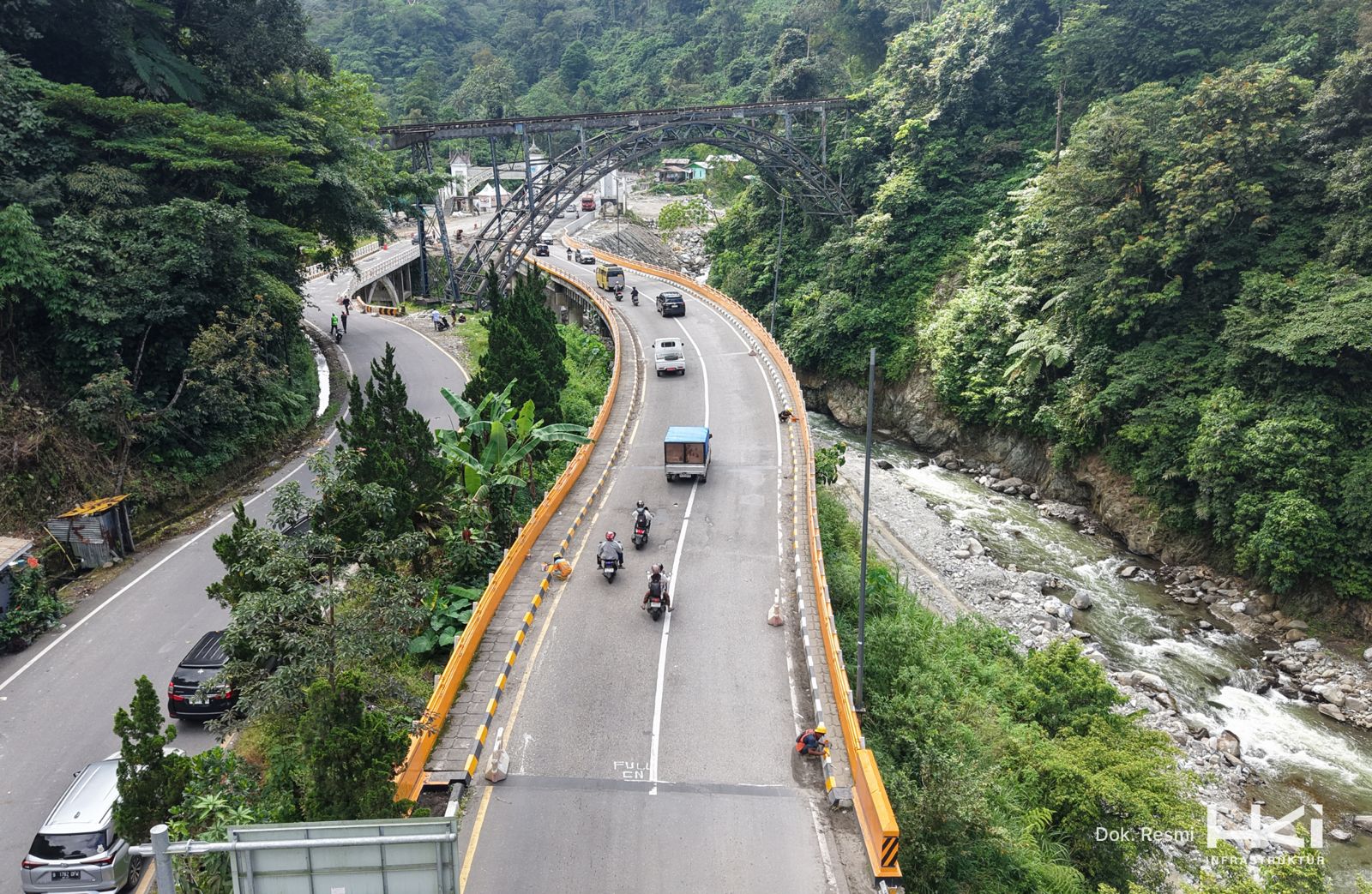 Lembah Anai Access Now Open 24 Hours, Recovery Progress Reaches 73 Percent