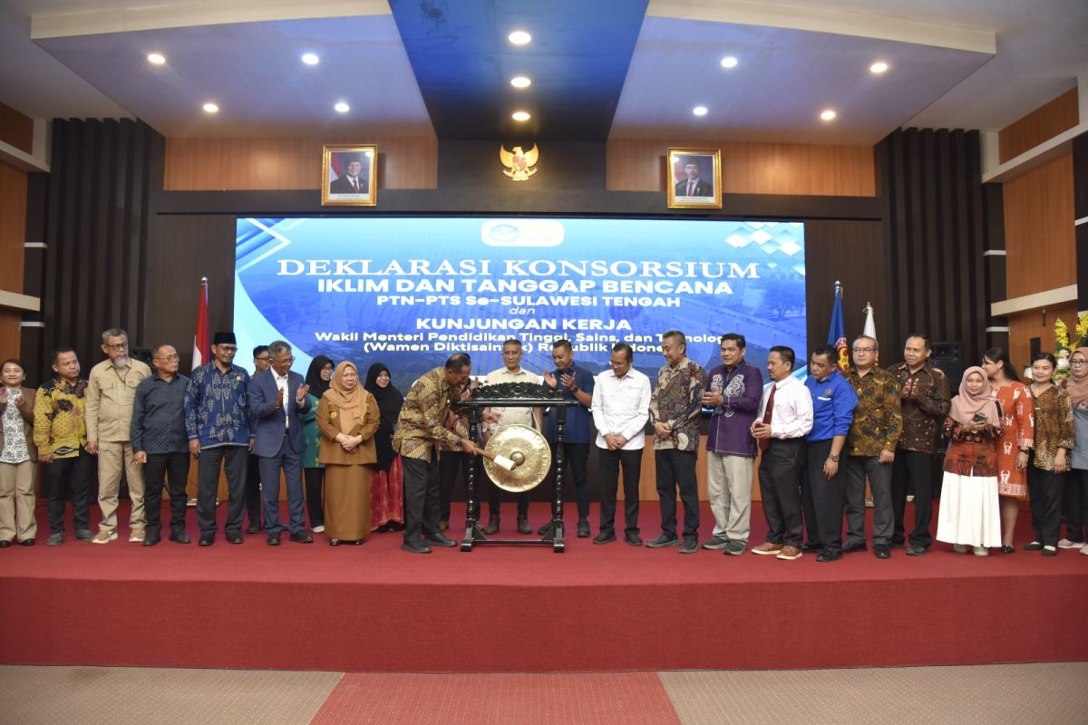 Ministry Declares Climate and Disaster Response Consortium for Central Sulawesi Universities