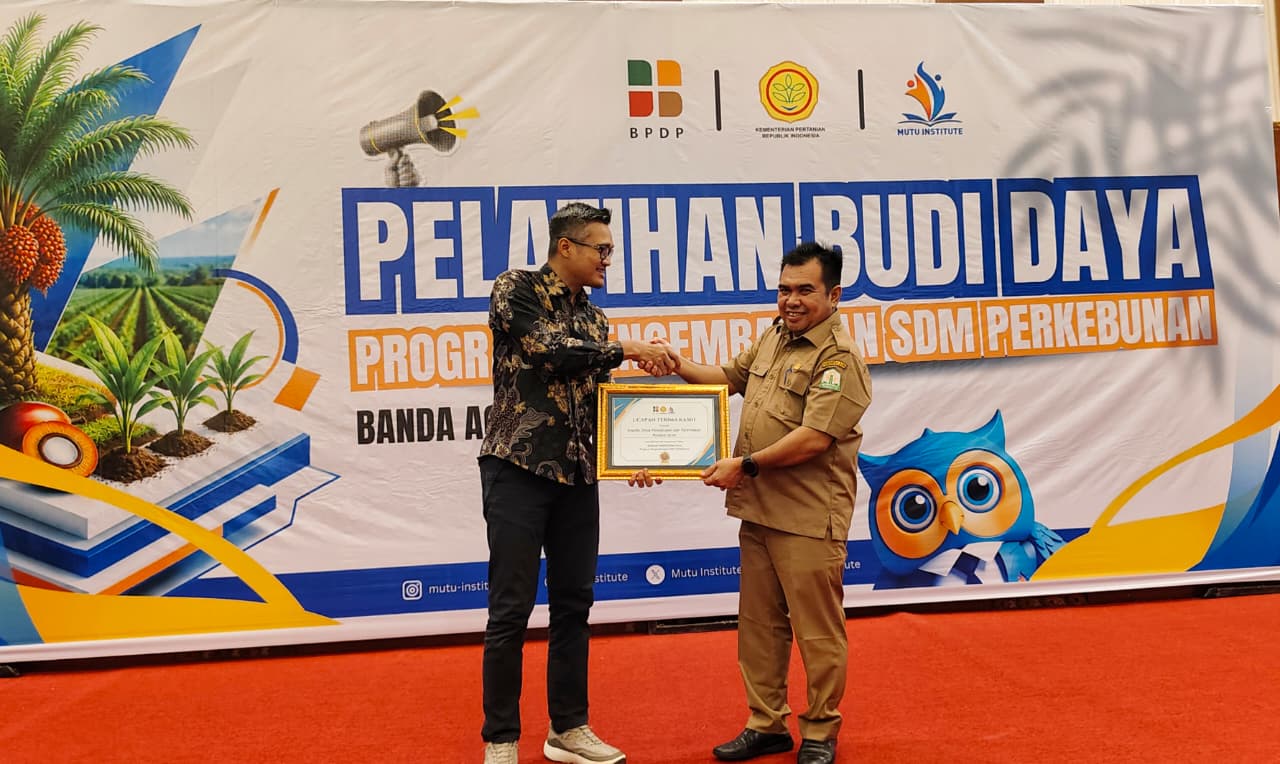 BPDP and Mutu Institute Boost Human Resources for Oil Palm Smallholders in Aceh Tamiang