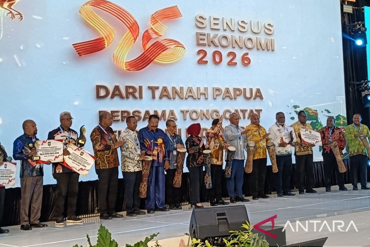 BPS Chief Launches 2026 Economic Census in Papua