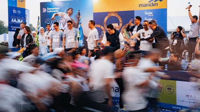 Mandiri Jogja Marathon Draws 10,200 Runners, MSMEs Reap Profits