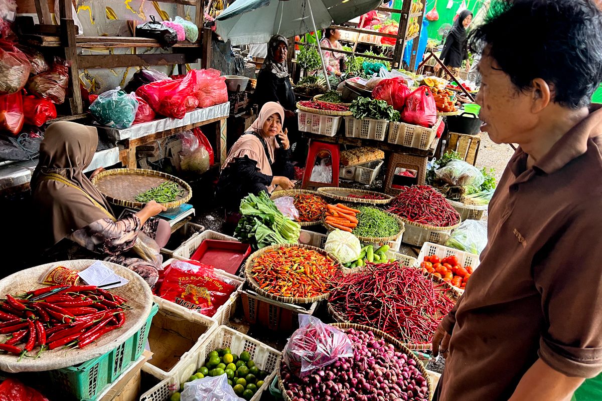 PIHPS Records Chilli Prices at Rp72,650/kg, Eggs at Rp29,950/kg