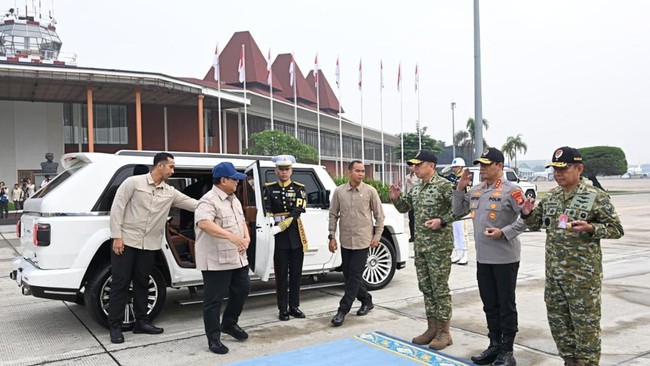 Prabowo Flies to Madura Island to Inaugurate Roads and Attend PBNU National Conference