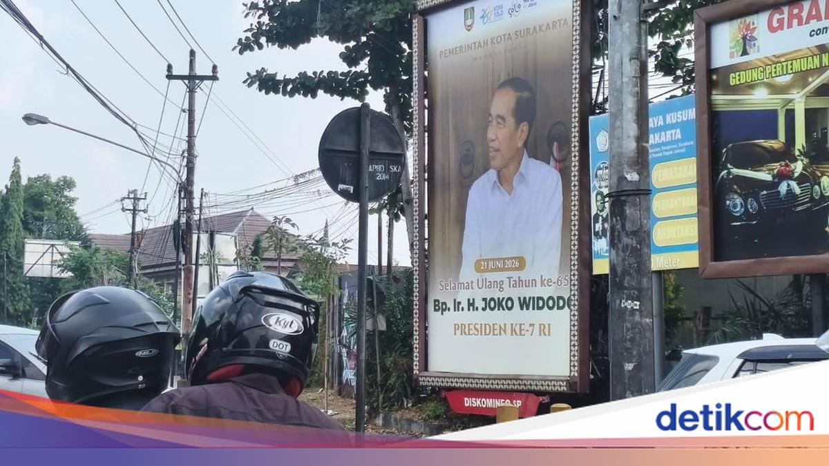Gerindra Solo Disappointed by City Government's Birthday Banner for Jokowi