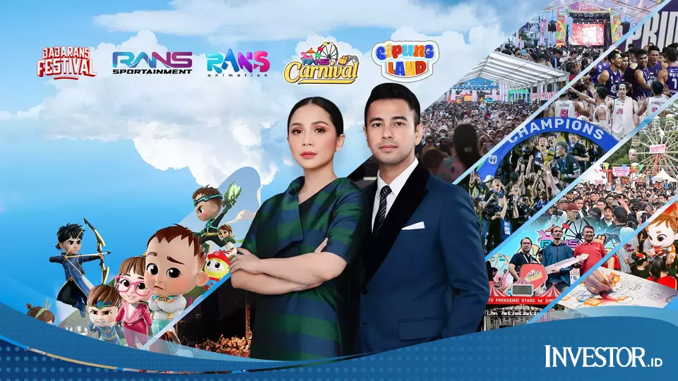 Raffi Ahmad's RANS Entertainment Prepares for IPO, Shareholders Include Dony Oskaria and Kaesang Pangarep