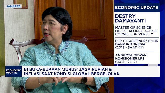 Video: Senior Deputy Governor Destry Damayanti Reveals Reasons Behind 100 Bps BI Rate Hike