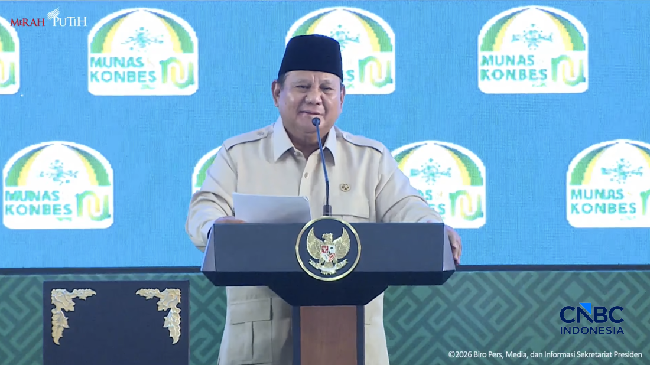 Prabowo Quips About Bahlil's Rousing Applause: Is It Because Fuel Prices Didn't Rise?